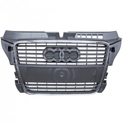 AUDI/AUDI A3PARRILLA AUDI A3 09-13 FILO CROMO S/HOYO P/SENSOR