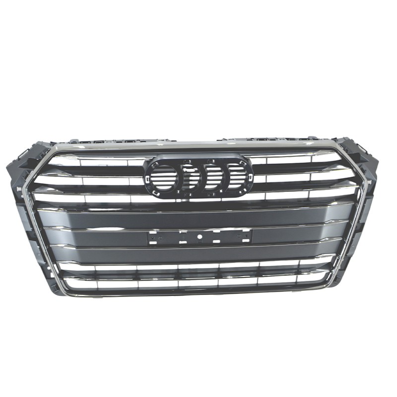 AUDI/AUDI A4PARRILLA AUDI A4 17-19 GRIS MOLDURA CROMO
