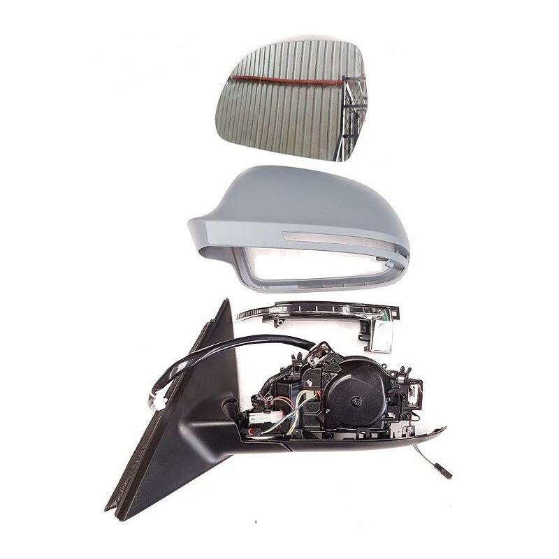 AUDI/AUDI A4ESPEJO AUDI A4 08-09 ELEC C/DIREC C/DESEMP C/MEMORIA AUTOAB P/PINTAR 14PIN L